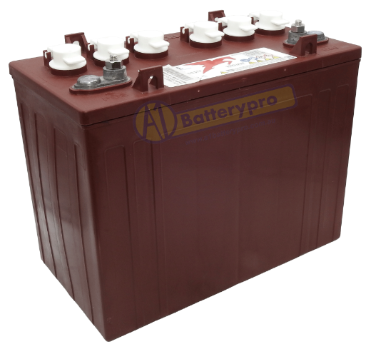 Picture of 12V 150AH TROJAN DEEP CYCLE BATTERY - USA MADE - T1275+ STRAIGHT IN ROW CAPS