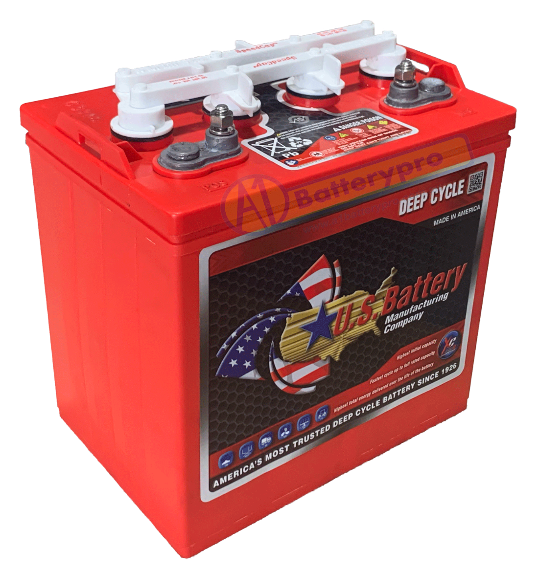 Picture of 8VOLT 170AH US DEEP CYCLE BATTERY - USA MADE