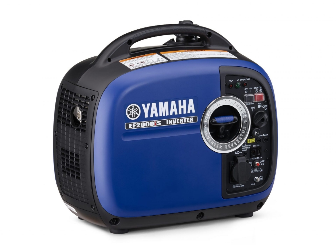 Picture of GENERATOR YAMAHA 2KVA MAX 1.6KVA RATED OUTPUT INVERTER TRUE SINE WAVE, 4 STROKE 79cc OHC PETROL ENGINE, SINGLE PHASE, RECOIL START, FUEL TANK CAPACITY 4.4L WITH 10.5HRS AT 25%LOAD & 4.2HRS AT FULL LOAD, NOISE LEVEL - 61dB AT FULL LOAD ( Important Note: Reduced pricing as at 24/5/2023 thus Oil and a Cover if available are ADDITIONAL Cost )
