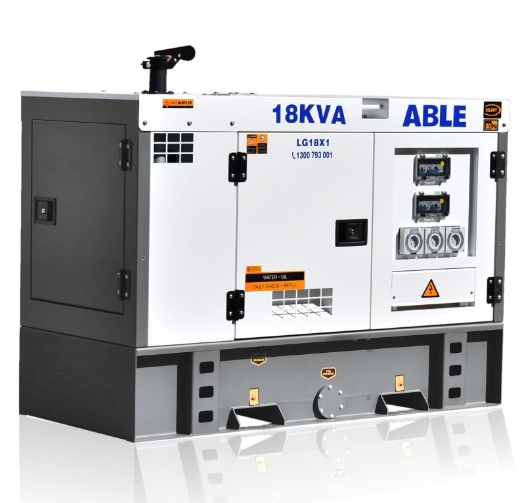 Picture of 18KVA 240V 75AMPS ABLE SINGLE PHASE GENERATOR - OEM 4CYL DIESEL ENGINE - 1500RPM