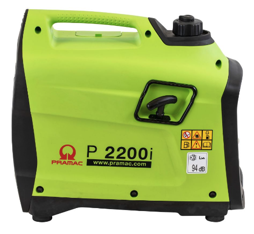 Picture of PRAMAC 2.2KVA INVERTER GENERATOR - MAX 2100W RATED OUTPUT