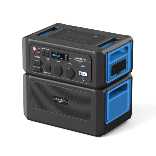 Picture of POWERUP 3600 LITHIUM PORTABLE POWER PACK SET 52V DC 60AH  INCLUDES BATTERY MODULE, HOST UNIT AND FOLDABLE TROLLEY