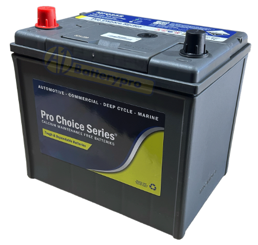 Picture of SQ85D23REFB 12VOLT 670CCA 65AH PRO CHOICE HEAVY DUTY EFB STOP START MAINTENANCE FREE BATTERY - LHP