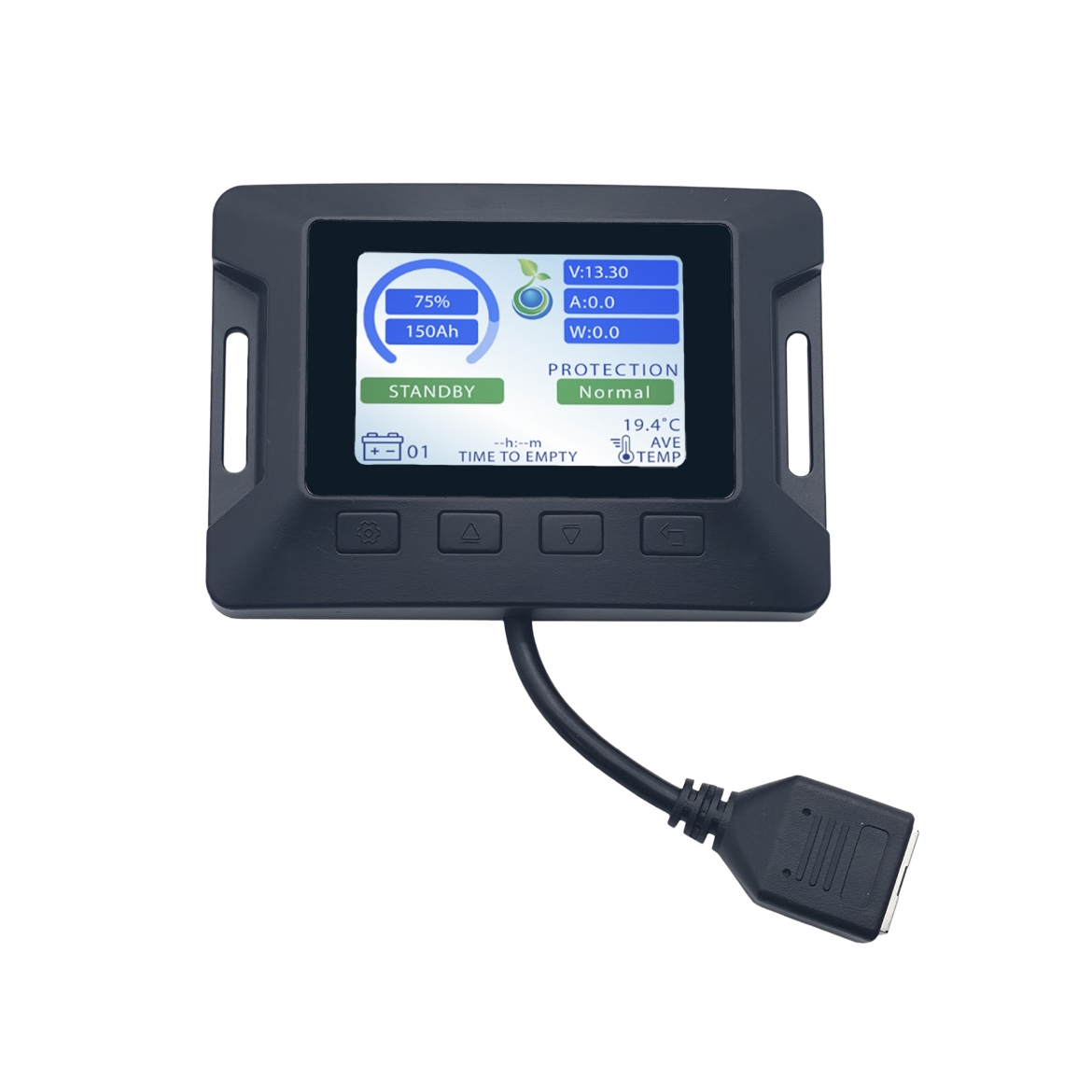 Picture of AMPTRON BLUEDGE COLOUR DISPLAY WITH BUILT-IN AUDIBLE ALARM