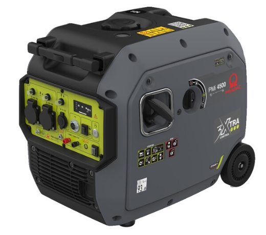 Picture of PRAMAC 4.5KVA INVERTER GENERATOR - MAX 4200W POWER & 3800W RATED OUTPUT - PETROL ( AMF - AUTOMATIC MAINS FAILURE KIT AVAIABLE SEPERATELY PY000A000C1 )