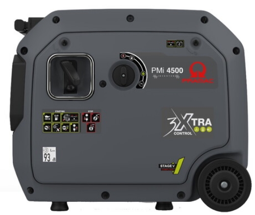 Picture of PRAMAC 4.5KVA INVERTER GENERATOR - MAX 4200W POWER & 3800W RATED OUTPUT - PETROL ( AMF - AUTOMATIC MAINS FAILURE KIT AVAIABLE SEPERATELY PY000A000C1 )