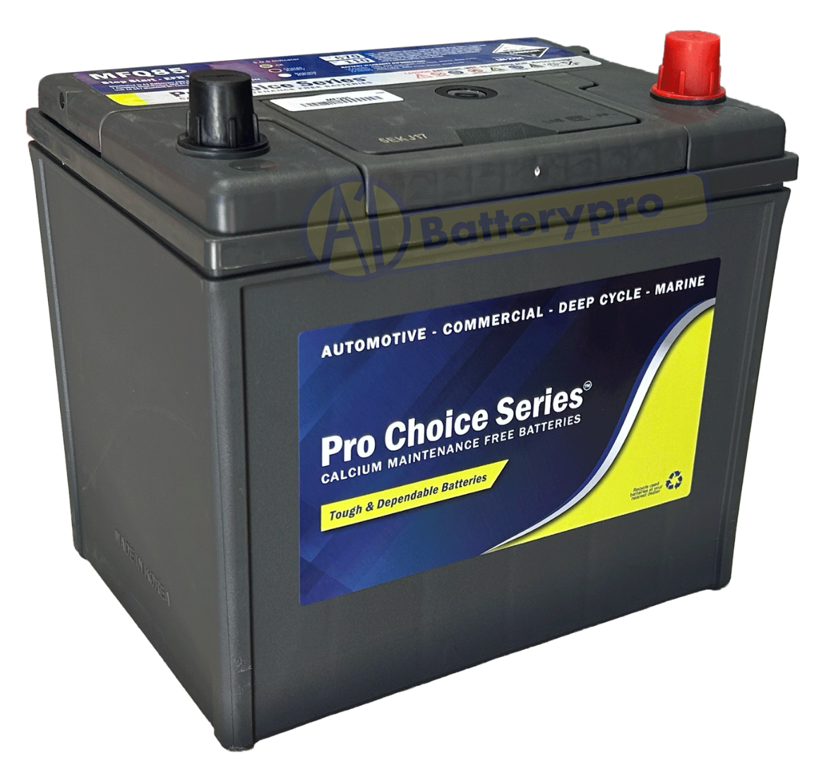 Picture of SQ85D23LEFB 12VOLT 670CCA 65AH PRO CHOICE HEAVY DUTY EFB STOP START MAINTENANCE FREE BATTERY - RHP