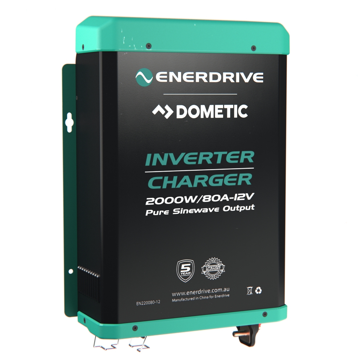 Picture of 12V 2000W/80A ENERDRIVE INVERTER-CHARGER
