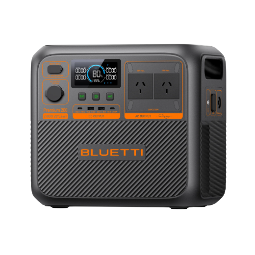 Picture of BLUETTI PREMIUM 200 V2 - 2073.6Wh PORTABLE POWER STATION | 2700W - IP20 NOT SUITABLE FOR OUTDOOR USE