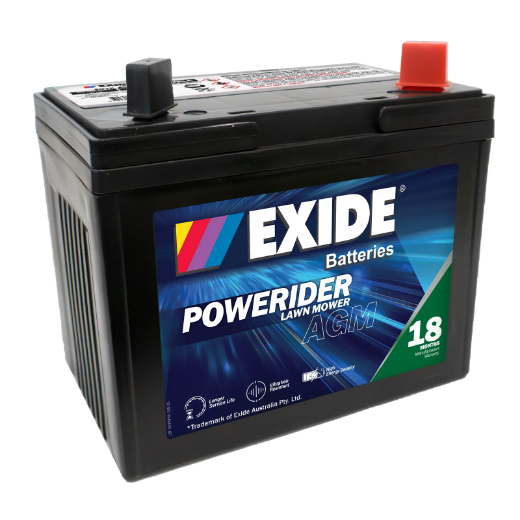 Picture of U1LMF - 12VOLT 300CCA 21AH AGM EXIDE BATTERY - RHP