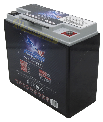 Picture of HC20 - 12VOLT 230CCA 20AMP/HR HARDCORE FULLRIVER BATTERY (PC680) - RHP