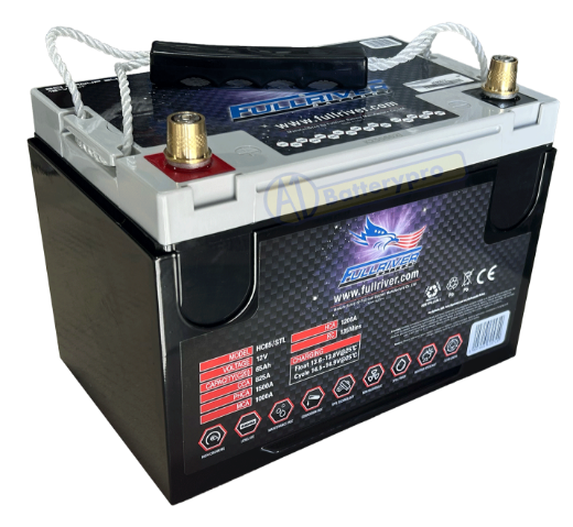 Picture of HC65ST/L - N50ZZ 12VOLT 825CCA 65AMP/HR HARDCORE FULLRIVER BATTERY - LHP