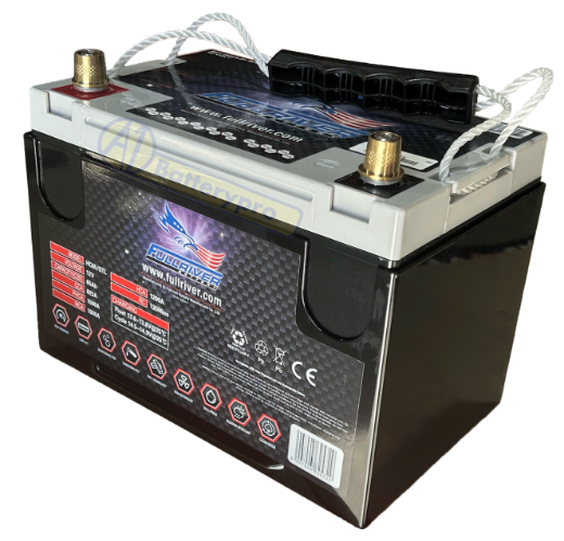 Picture of HC65ST/L - N50ZZ 12VOLT 825CCA 65AMP/HR HARDCORE FULLRIVER BATTERY - LHP