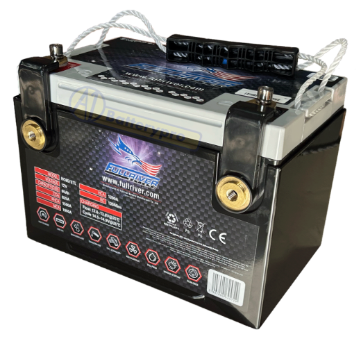 Picture of HC65ST/L - N50ZZ 12VOLT 825CCA 65AMP/HR HARDCORE FULLRIVER BATTERY - LHP