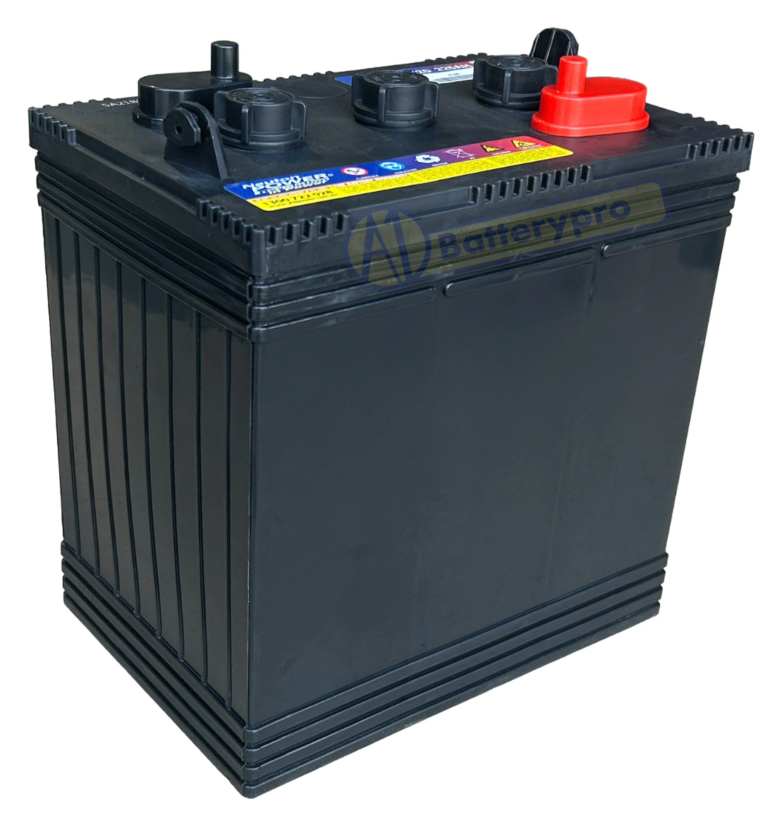 Picture of 6VOLT 225AH NEUTON POWER DEEP CYCLE BATTERY - DIAGONAL TERMINALS - EQUIV TO T105