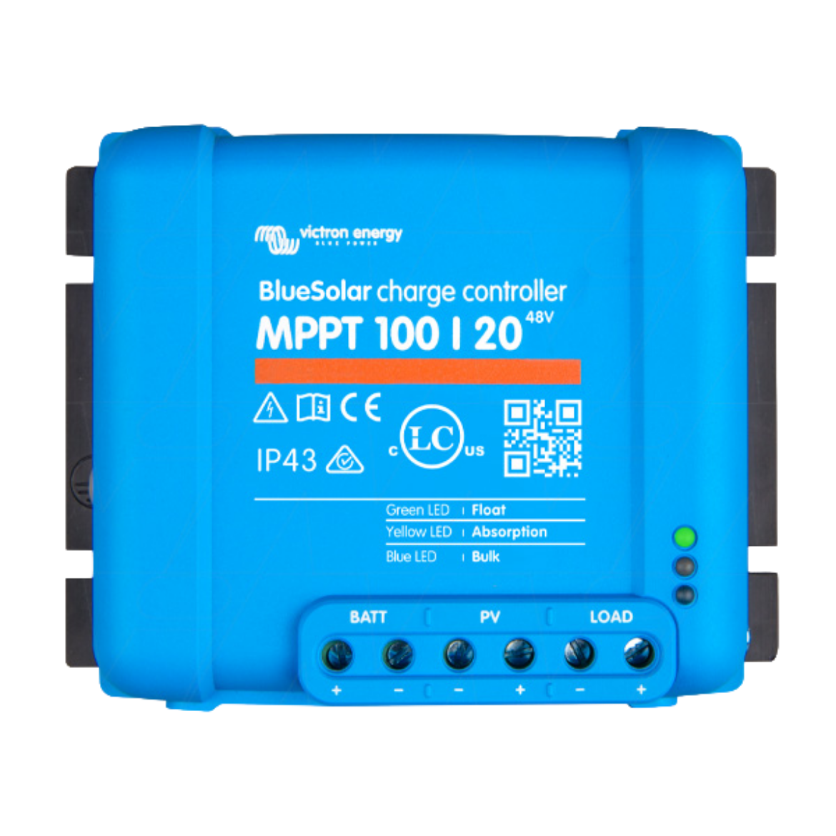 Picture of VICTRON 20A 12/24/48V BLUESOLAR CHARGE CONTROLLER MPPT 100/20 (SCC110020170R)
