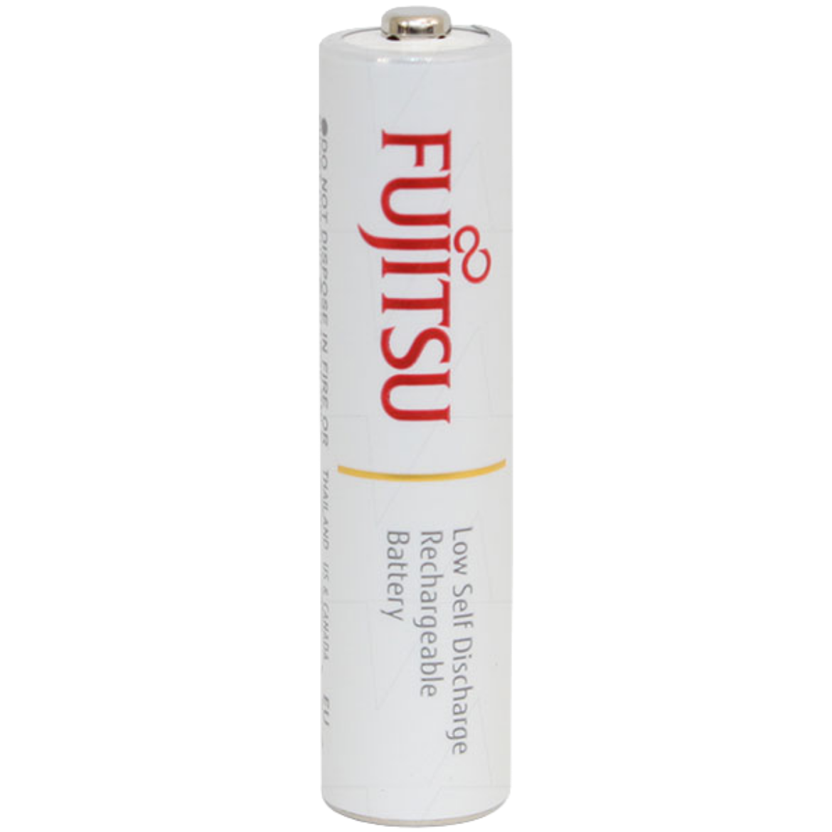 Picture of HR-4UTC (AAA) FUJITSU READY TO USE, UP TO 2100 RECHARGE CYCLES, 750MAH RECHARGEABLE NIMH BATTERY - **BULK PACKAGED**