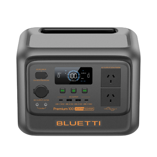 Picture of BLUETTI 1024WH PORTABLE POWER STATION (EQUIVALENT TO 80AH @ 12.8V) | 1800W - IP20 RATING