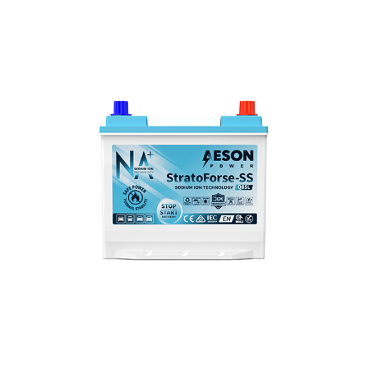 Picture of 12VOLT 650CCA STRATOFORSE-SS HEAVY DUTY SODIUM ION STOP START MAINTENANCE FREE BATTERY - RHP (85D23LEFB)