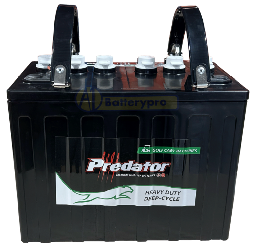 Picture of GC12-DT1275-150 - 12VOLT 150AMP HOUR PREDATOR DEEP CYCLE GOLF CART BATTERY - LHP