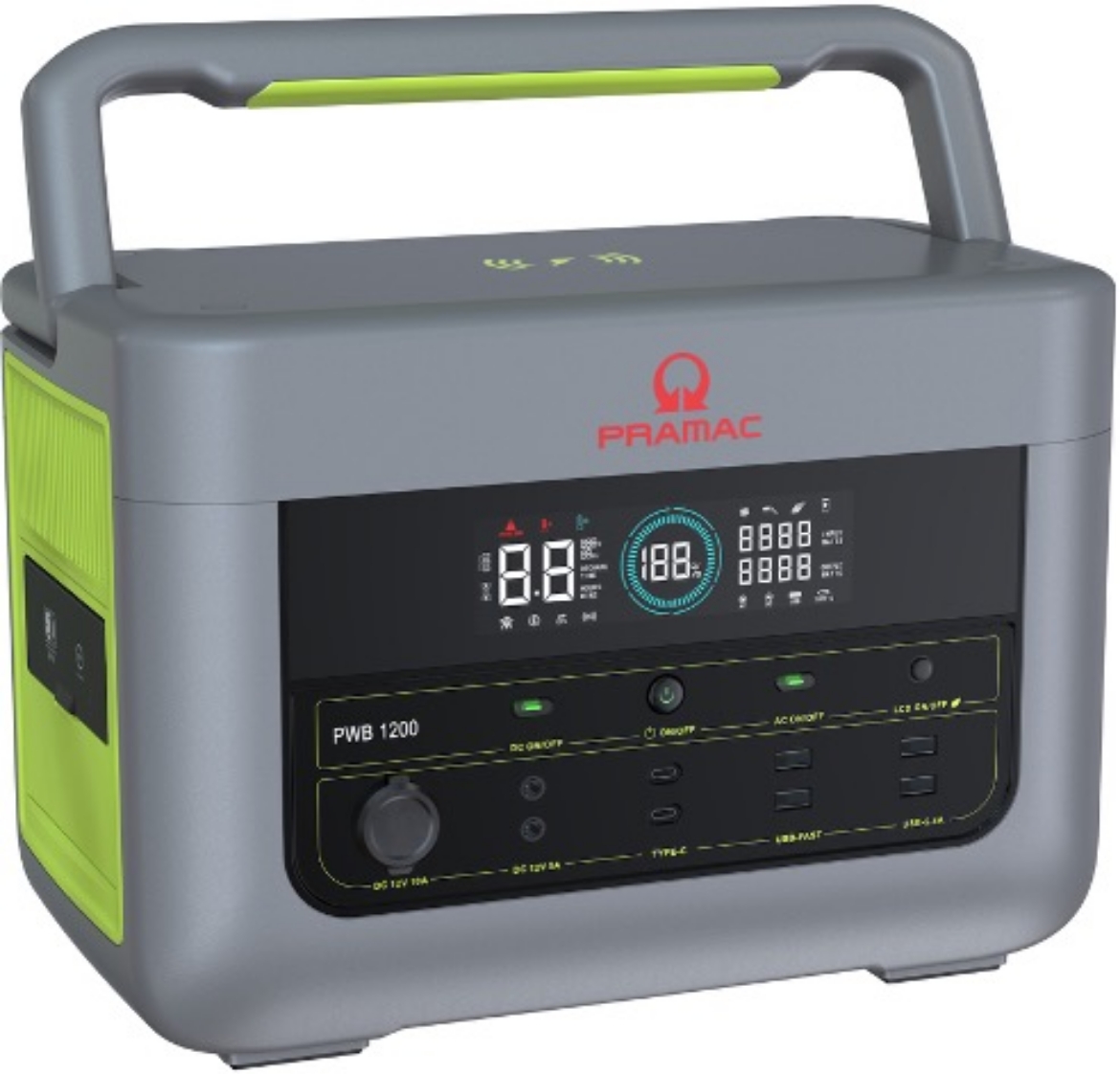 Picture of PWB1200 PRAMAC 1075WH PORTABLE POWER STATION (EQUIVALENT TO 84AH @ 12.8V) | 120W OUTPUT POWER (CONT) - IP20 RATING