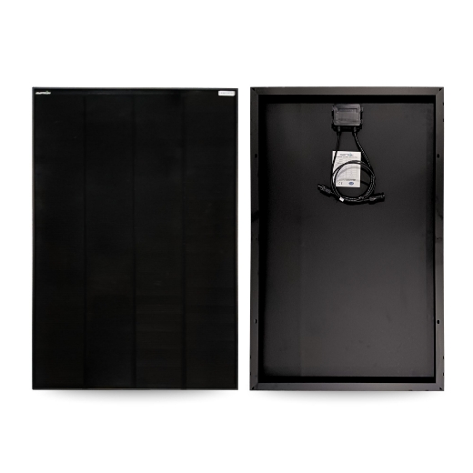 Picture of AMPTRON 150W 12V RIGID GLASS SHINGLED SOLAR PANEL – FOR TIGHT SPACES
