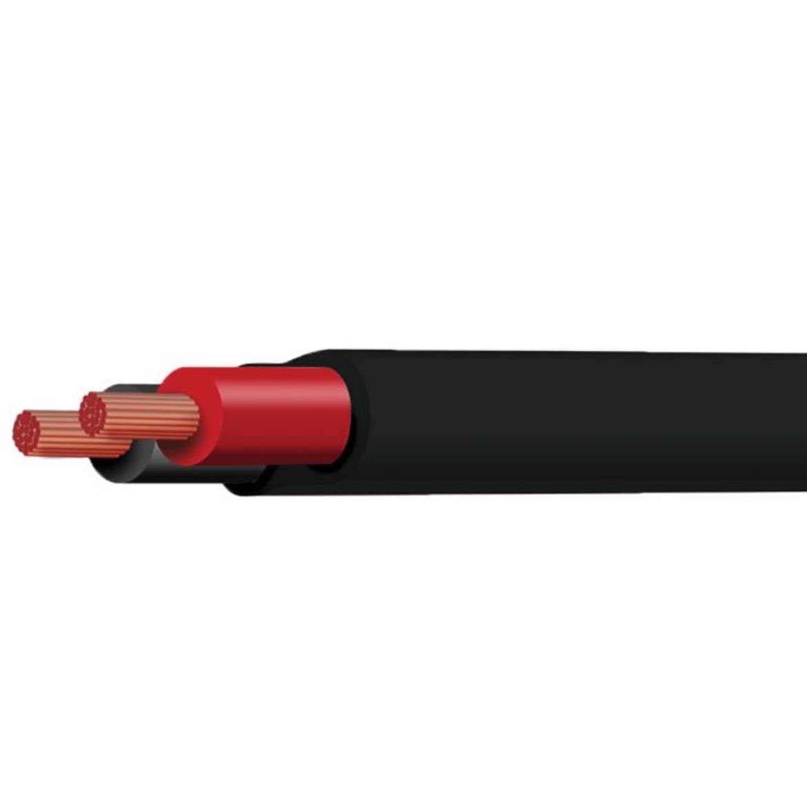 Picture of TYCAB TWIN CORE CABLE BATTERY 4  B&S CROSS SECT 20MM SQ RATING 135A BLACK/RED