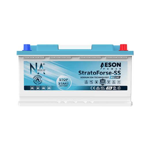 Picture of 12VOLT 850CCA STRATOFORSE-SS HEAVY DUTY SODIUM ION STOP START MAINTENANCE FREE BATTERY - RHP (595 901 090 / DIN88H)