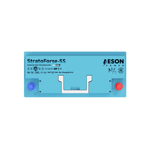 Picture of 12VOLT 950CCA STRATOFORSE-SS HEAVY DUTY SODIUM ION STOP START MAINTENANCE FREE BATTERY - RHP (605 901 095 / DIN100)