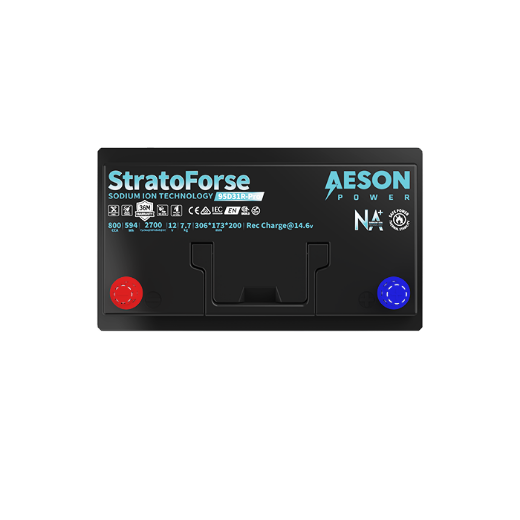 Picture of 12 VOLT 800CCA STRATOFORSE HEAVY DUTY SODIUM ION STARTING BATTERY- LHP - N70ZZ