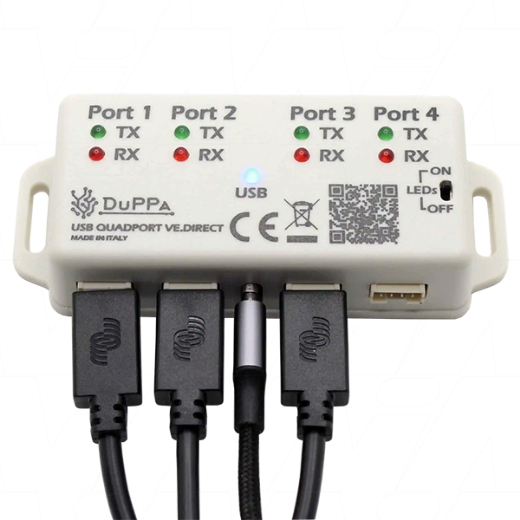 Picture of DUPPA USB QUADPORT HUB TO SUIT 4 X ISOLATED VE.DIRECT PORTS