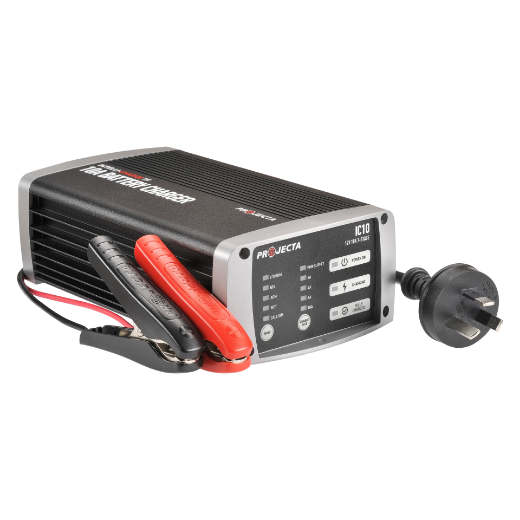 Picture of 12V 10AH PROJECTA INTELLI-CHARGE 7 STAGE BATTERY CHARGER
