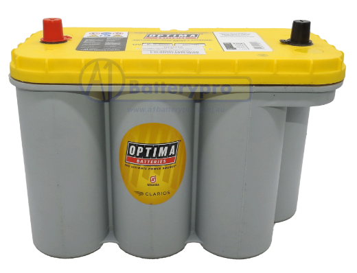 Picture of 12VOLT 900CCA 75AH OPTIMA (8051-187) YELLOWTOP AGM DEEP CYCLE DUAL PURPOSE BATTERY - SAE POST