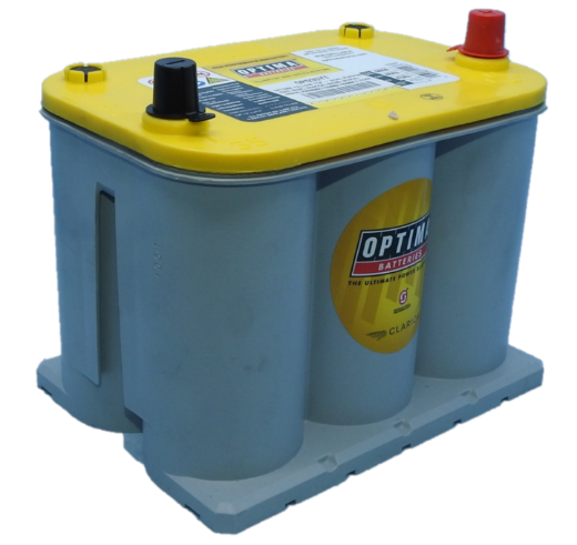 Picture of 12VOLT 620CCA 48AH OPTIMA (8040-222) YELLOWTOP AGM DEEP CYCLE DUAL PURPOSE BATTERY - SAE RHP