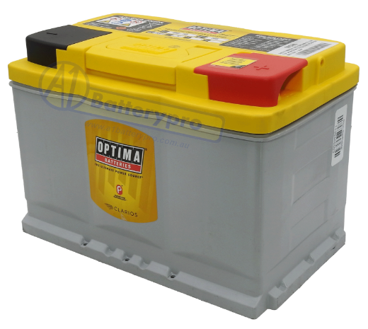 Picture of 12VOLT 800CCA 72AH OPTIMA (8048-148) YELLOWTOP AGM DEEP CYCLE DUAL PURPOSE BATTERY- RHP