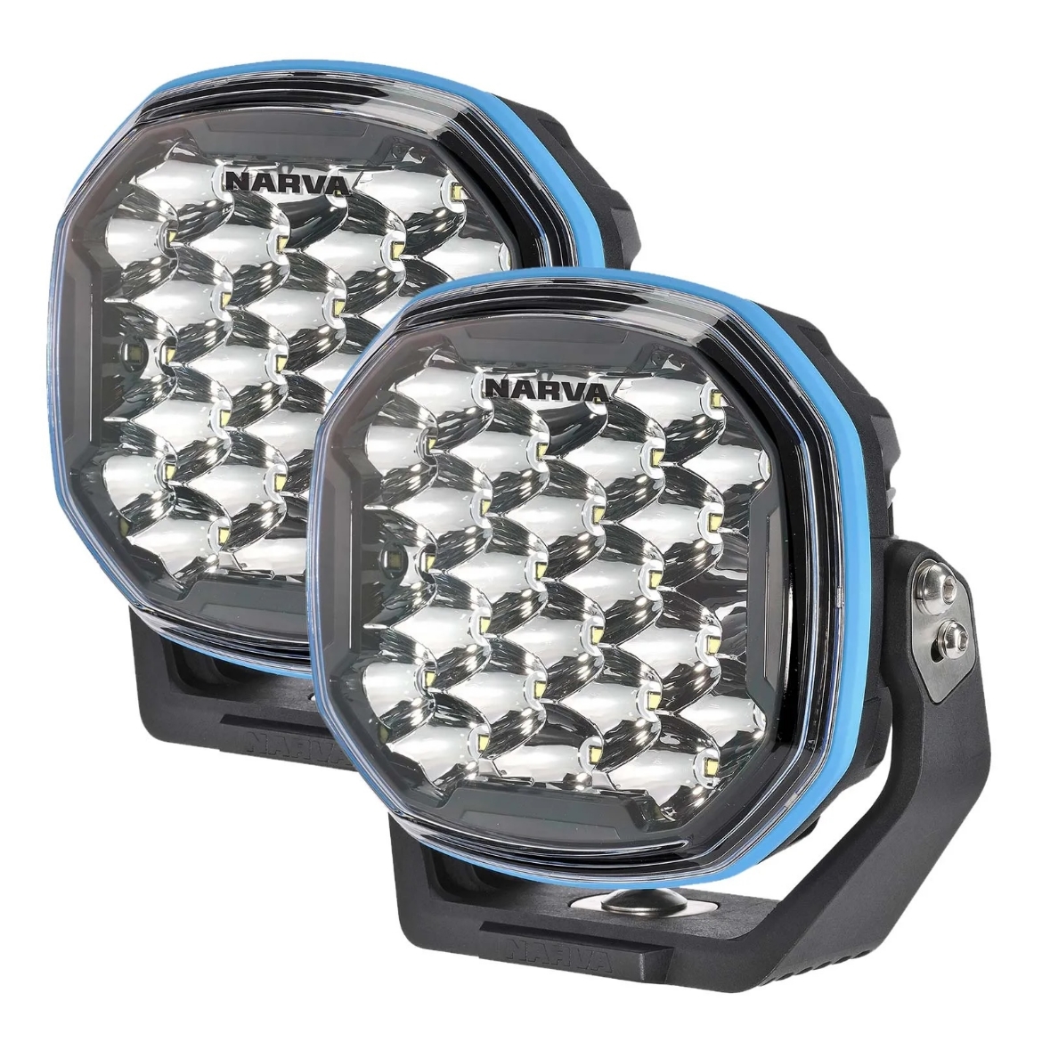 Picture of DRIVING LIGHTS LED 7" EX2 12000  EFFECTIVE LUMENS PER PAIR . DISTANCE = 460 @ 1 LUX . WIDTH = 45m @ 1 LUX NO RELAY REQUIRED FOR POS SWITCHING CARS