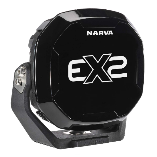 Picture of DRIVING LIGHTS LED 7" EX2 12000  EFFECTIVE LUMENS PER PAIR . DISTANCE = 460 @ 1 LUX . WIDTH = 45m @ 1 LUX NO RELAY REQUIRED FOR POS SWITCHING CARS