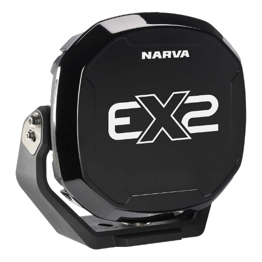 Picture of DRIVING LIGHTS LED 9" EX2 27200 RAW LUMENS 19400  EFFECTIVE LUMENS PER PAIR . DISTANCE = 700 @ 1 LUX . WIDTH = 60m @ 1 LUX NO RELAY REQUIRED FOR POS SWITCHING CARS NO FAULT WARRANTY