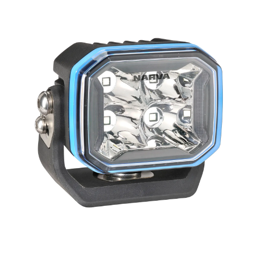 Picture of LIGHT LED 3" EX2 POD LIGHT DOUBLE ROW DRIVING OR WORK  LIGHTS 1025 EFFECTIVE LUMENS PER PAIR . DISTANCE = 195 @ 1 LUX . WIDTH = 16m @ 1 LUX NO RELAY REQUIRED FOR POS SWITCHING CARS IP68 & IP69K