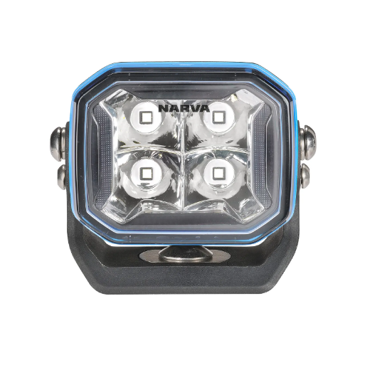 Picture of LIGHT LED 3" EX2 POD LIGHT DOUBLE ROW DRIVING OR WORK  LIGHTS 1025 EFFECTIVE LUMENS PER PAIR . DISTANCE = 195 @ 1 LUX . WIDTH = 16m @ 1 LUX NO RELAY REQUIRED FOR POS SWITCHING CARS IP68 & IP69K