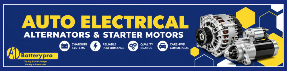 Auto Electrical Banner - Alternators & Starter Motors