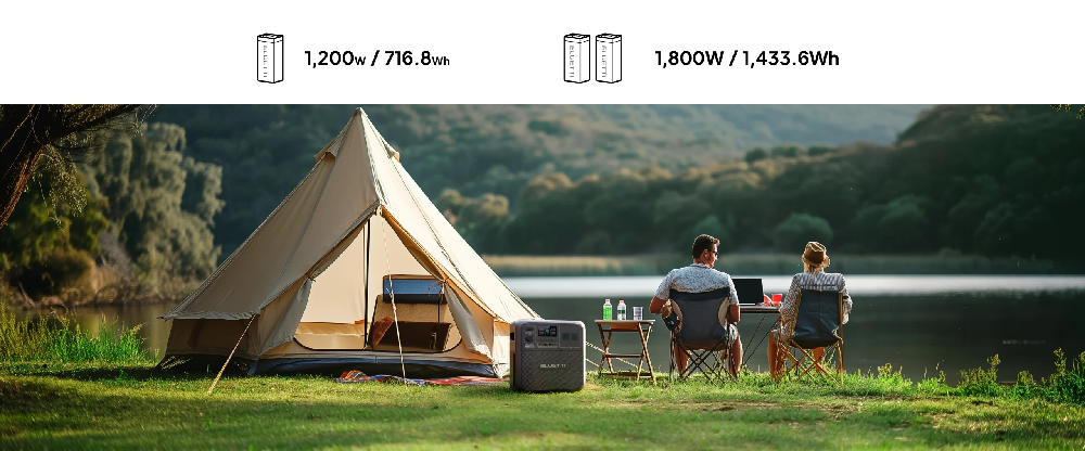 Bluetti AC180T with B70 Battery Packs