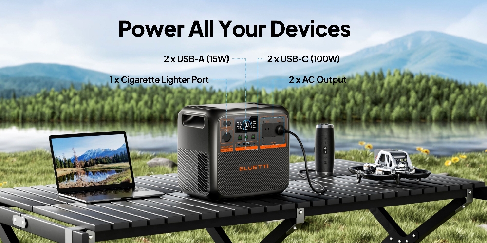 Bluetti AC200PREMIUMV2 - Power All your Devices