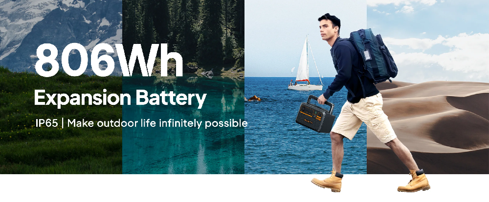 Bluetti B80P - 806Wh Expansion Battery