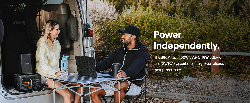 Bluetti B80P - Power Independently